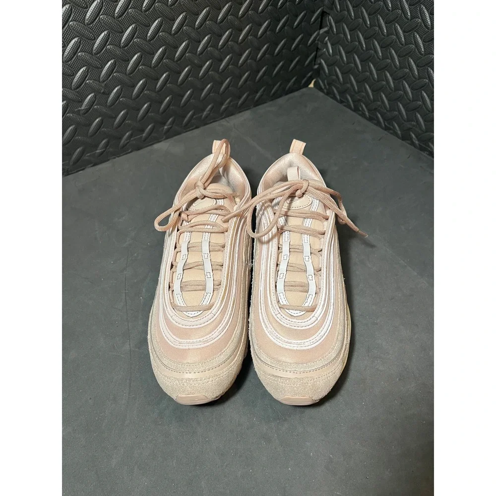 Nike Air Max 97 Trainers US 8 Pink Metallic Particle‎ Beige Shoes Sneakers